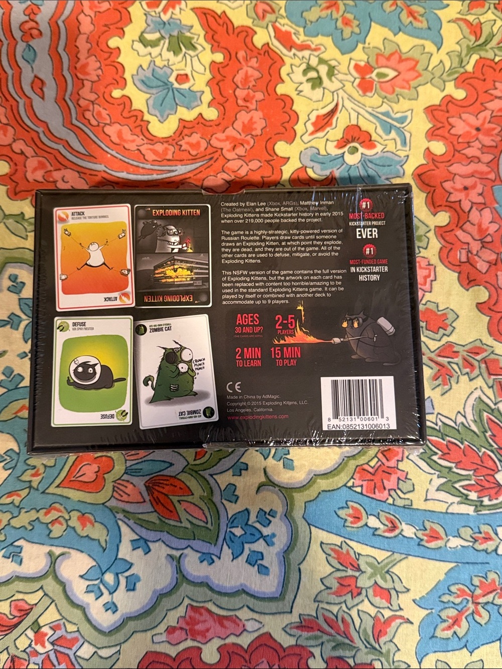 🆕 Exploding Kittens NSFW Card Game - Picture 2 of 4